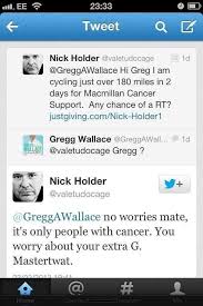 Robbie Morton on Twitter: That amazing moment when you realise Gregg  Wallace is a Mastertwat. http://t.co/vkjUrAFFb1