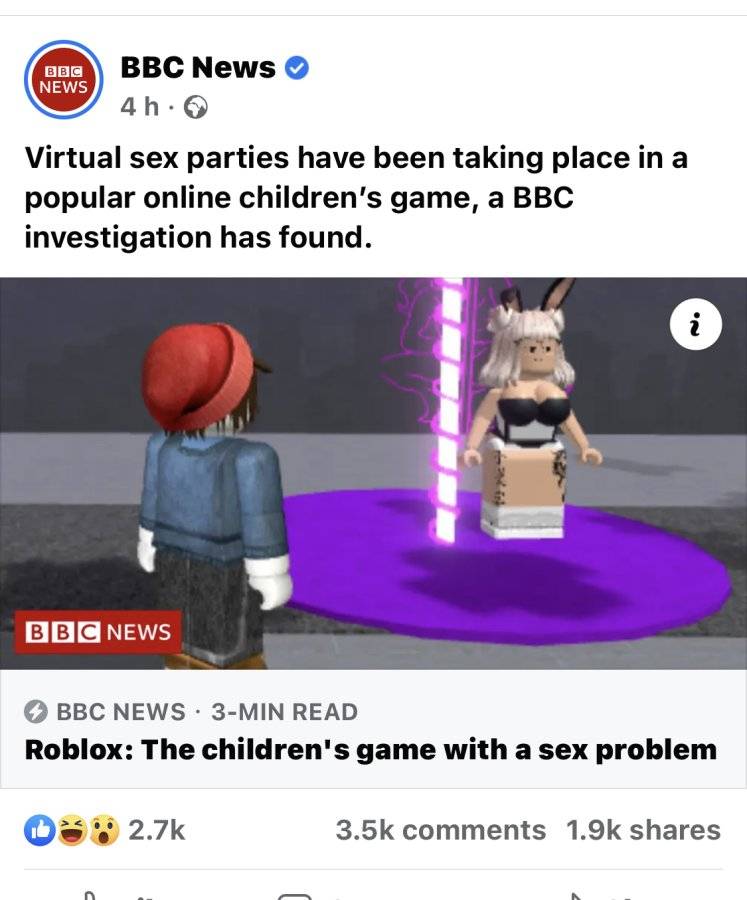Roblox: The children's game with a sex problem - BBC News