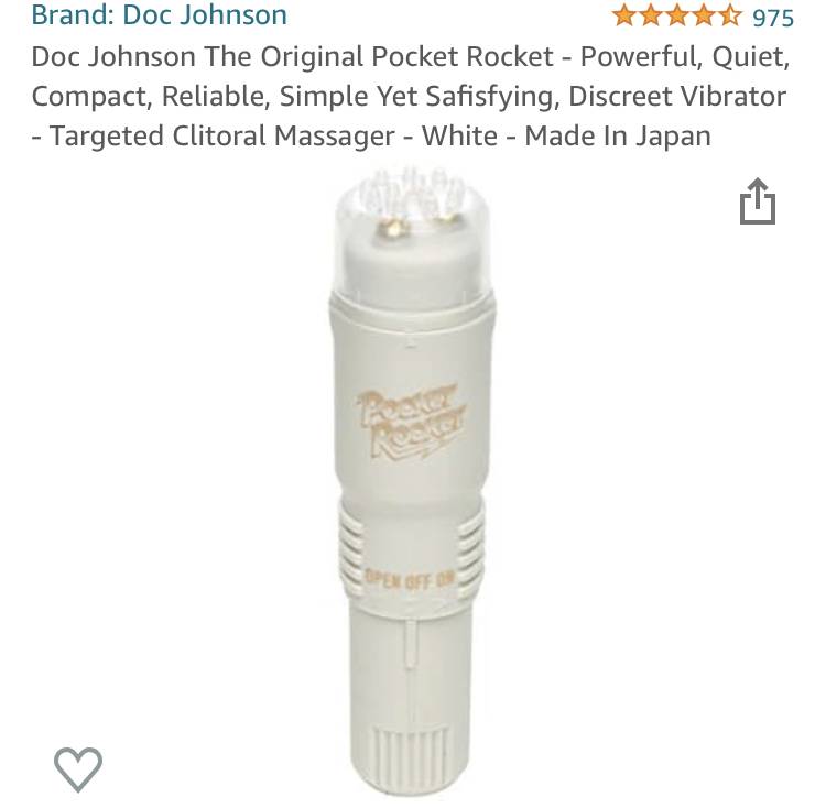  Doc Johnson The Original Pocket Rocket - Powerful