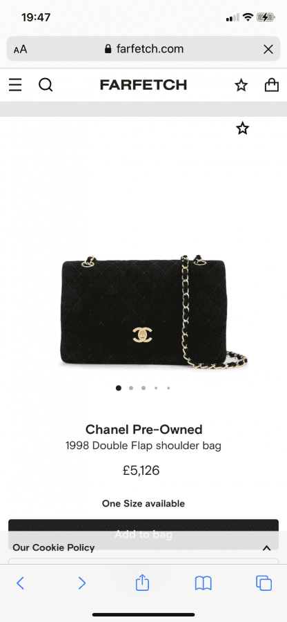 Chanel Pre-Owned 1995 Triple CC drawstring shoulder bag