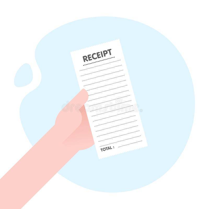 hand-holding-blank-receipt-isolated-blue-abstract-shape-background-vector-hand-holding-blank-r...jpg