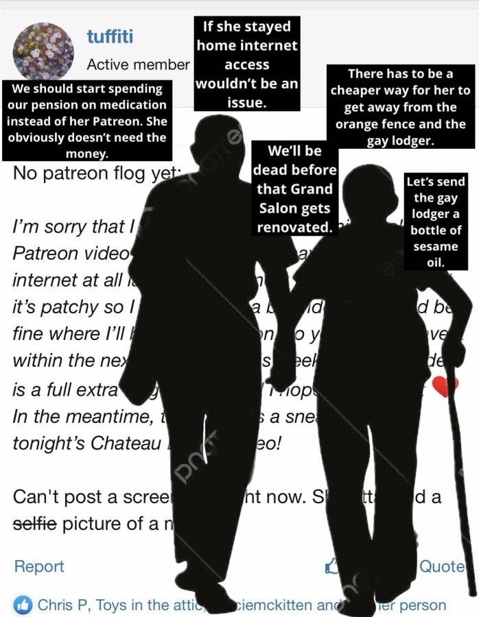 The Chateau Diaries 298 One thing's sure for Fanny God