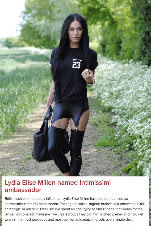 Lydia Elise Millen named Intimissimi ambassador.png