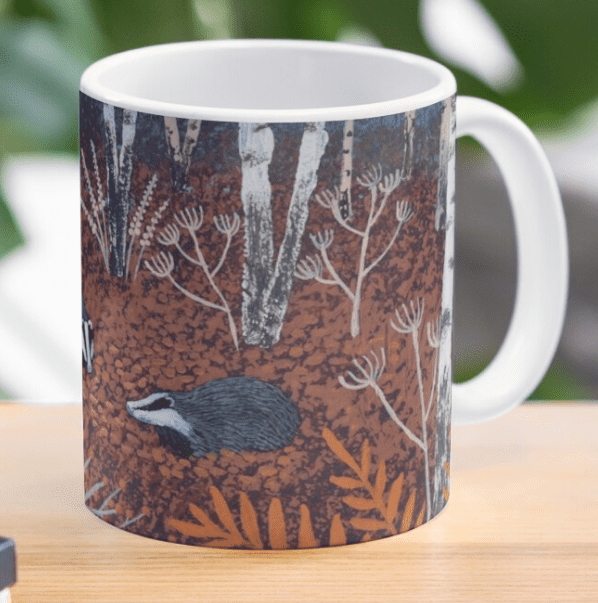 Screenshot_2022-08-04 The Badgers of Autumn Wood Coffee Mug by Jo Grundy.png