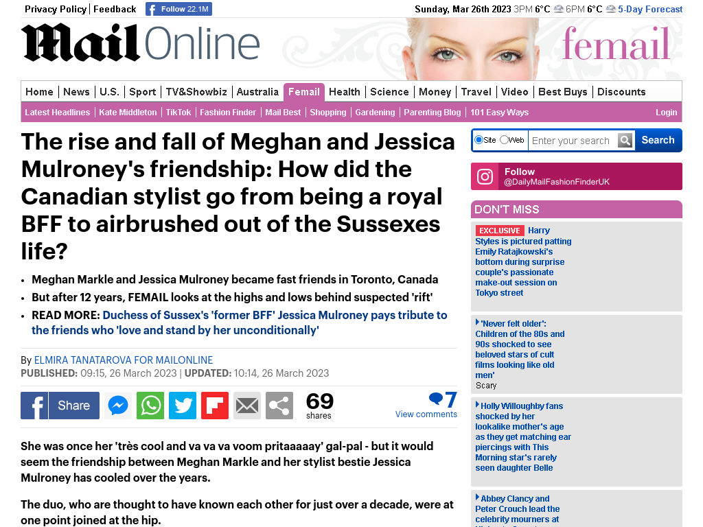 The rise and fall of Meghan Markle and Jessica Mulroney's